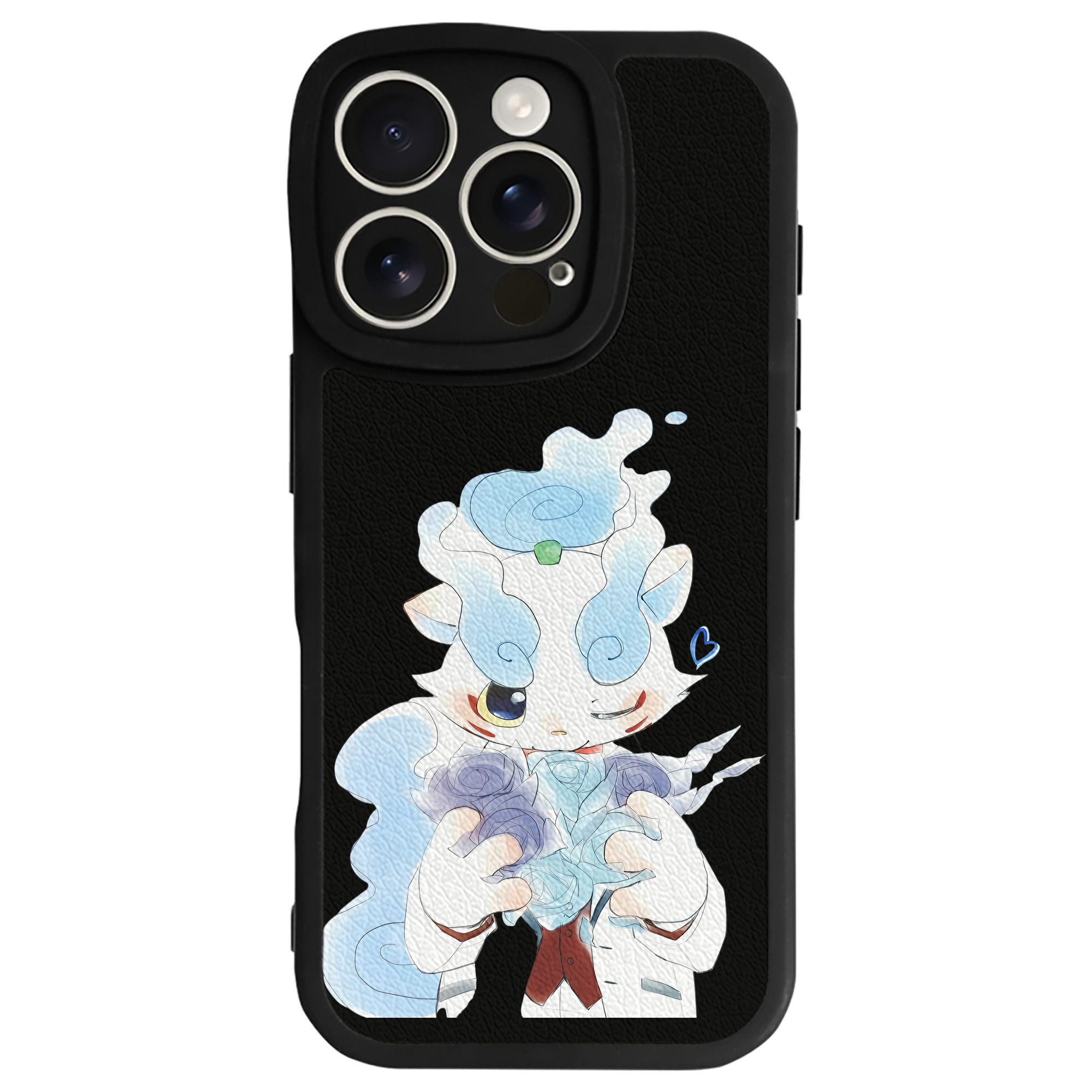 （画像用） 妖怪ウォッチ Yo-kai Watch 【iPhone 16シリーズ対応】シリコンスマホケース（レザー調） 材質：シリコン